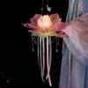 Blossom Lotus Flower Lanterns Glowing Rabbit Lotus Lantern  Festival Gift