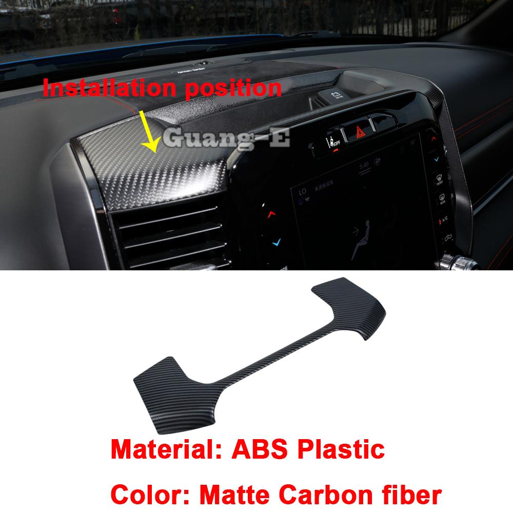 For Dodge Ram 1500 TRX   2024 ABS Steering Wheel Frame Dashboard Armrest Handle Panel Air Outlet Vent Trim Gear