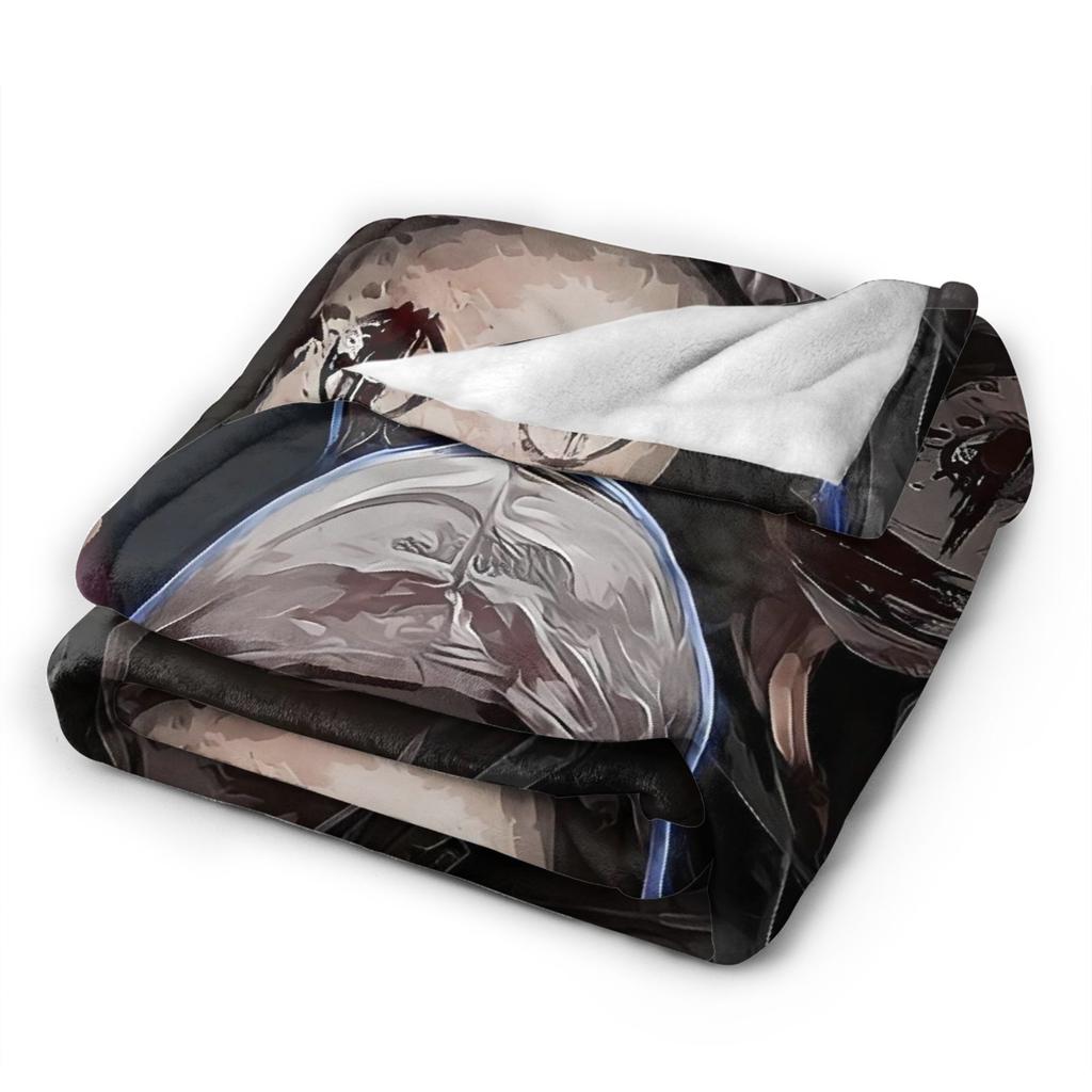 Deads by Daylights Warm Blanket Picnic Plush Bedding Throws Novelty Outdoor Flannel Bedspread Sofa Bed Cover