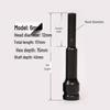 Electric Wrench 1/2 Square Thin-Walled Extended Socket 6mm