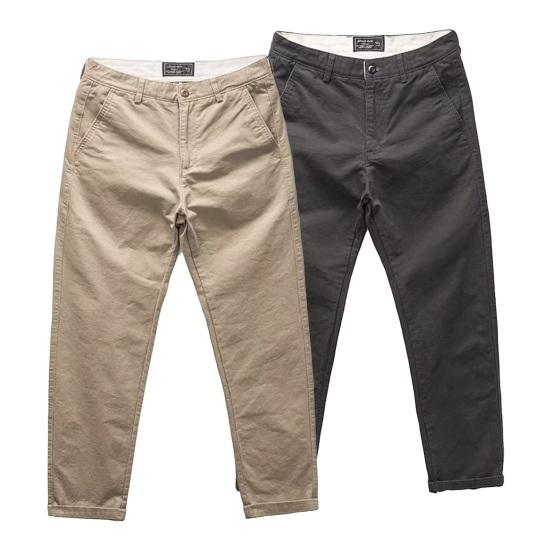 Pantaloni da Uomo Vita Media Larghi Tinta Unita Multitasche Larghi Chiusura con Bottone e Cerniera Retro Traspiranti Dritti Morbidi Abbigliamento Quotidiano Outdoor Pantaloni Cargo Lunghi