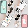 Cute No Drama Llama Lama Cell Phone Case for Samsung Galaxy S26 Ultra S25 S24 S23 S22 S21 S20 Note10 Cover
