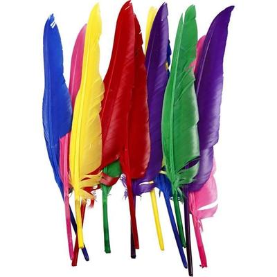 Quality Feathers In Bright Colors. Ref 51819