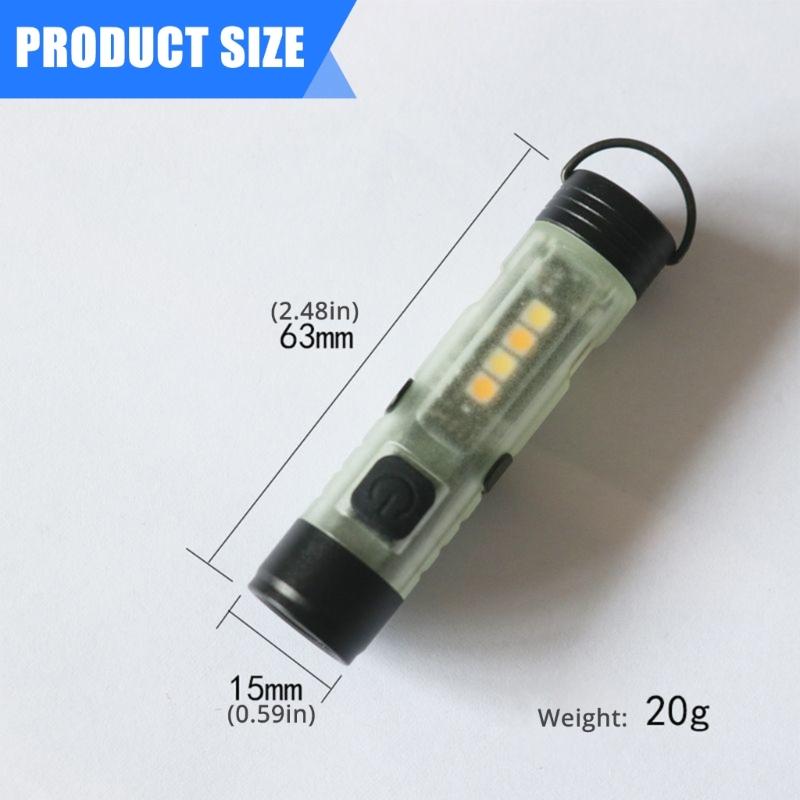 Light weight Clip Light Powerful Pocket Torches Light Portables Hat Clip Lamp for Outdoor Work Night Fishing