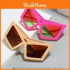 Custom Big Frame Cat Eye Sunglasses With Gray Lenses For Summer Beach Parties And Fashion Buffs