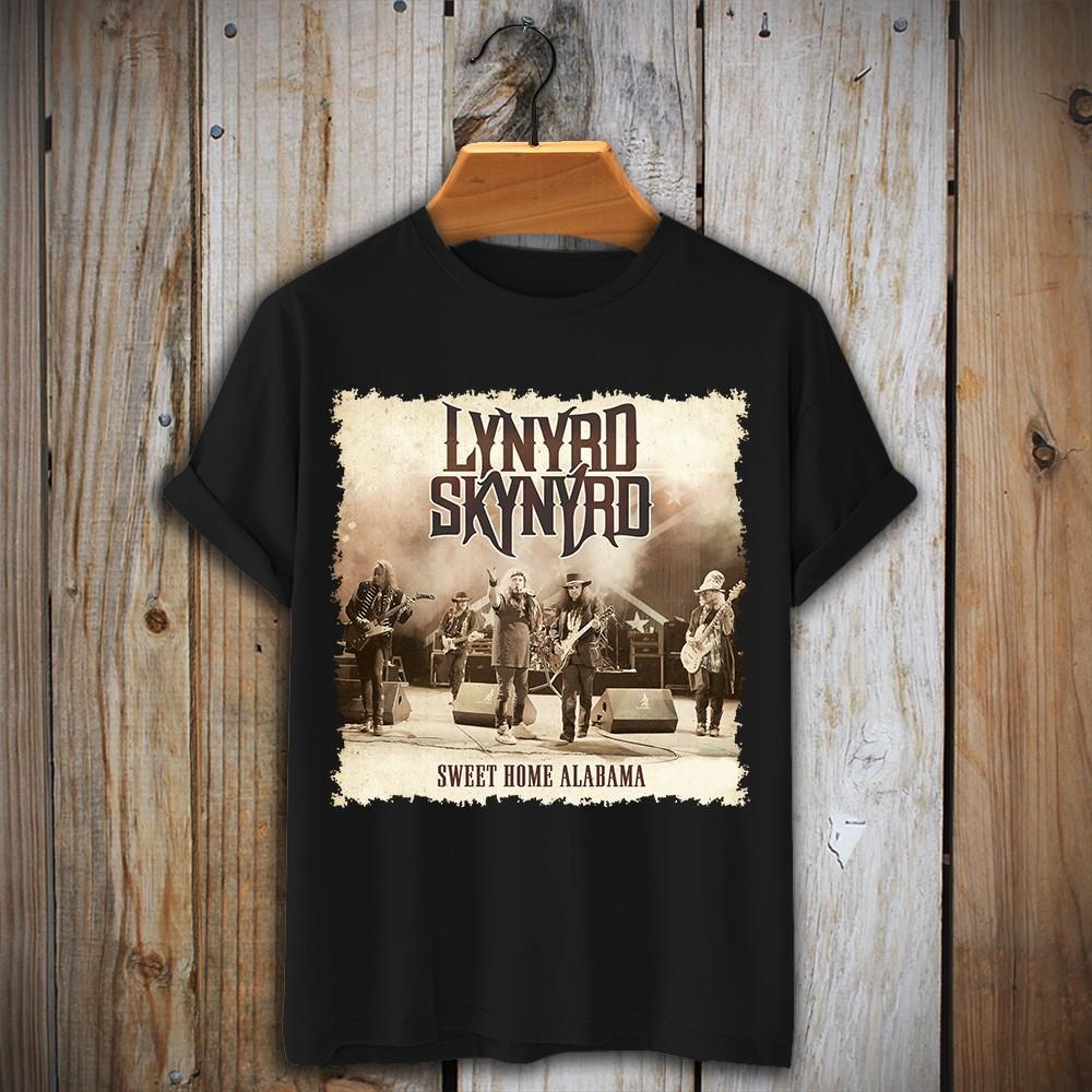 Sweet Home Alabama Lynyrd Skynyrd Whiskey Rock-A-Roller Southern Hard Rock Shirt Unisex T-Shirt M
