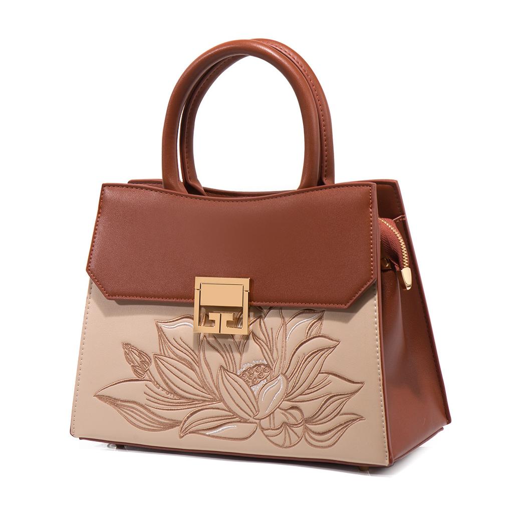 New Chinese Mother'S Day Send Mom Wedding Bag Bridal Bag High-End Atmospheric Embroidery Medium And Niche Women'S Bag