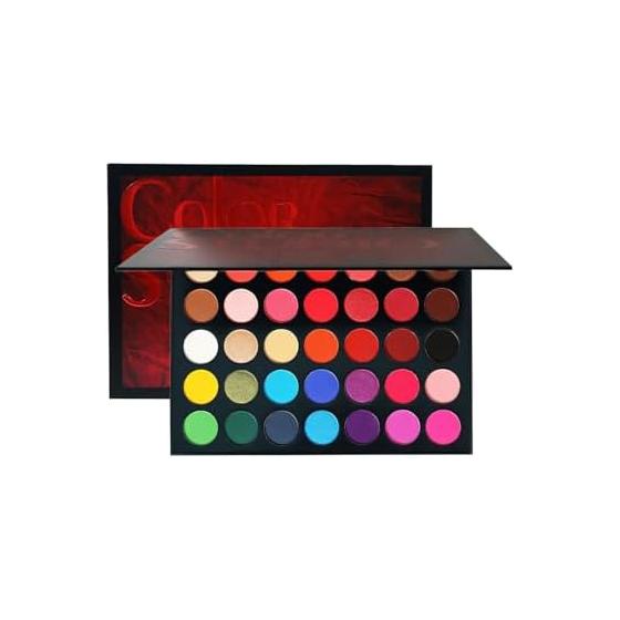 35 Color Eyeshadow Palette Eyeshadow Palette Eyeshadow Eyeshadow Pearl/Matte High Pigmentation For Beginners Professional Stage Makeup/Cosplay Bright