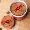 30 Discs Natural Sandalwood Incense Coils 12 Hours Pray To Buddha Living Room Coil Incense Home Fragrance Products Wholesale