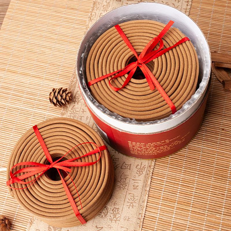 30 Discs Natural Sandalwood Incense Coils 12 Hours Pray To Buddha Living Room Coil Incense Home Fragrance Products Wholesale