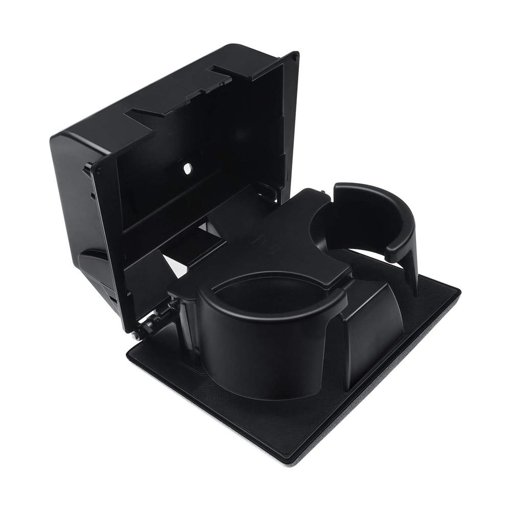 

For 2008-2016 Ford F250 F350 F450 F550 8C3Z2513562A Black Cup Holder with Cover