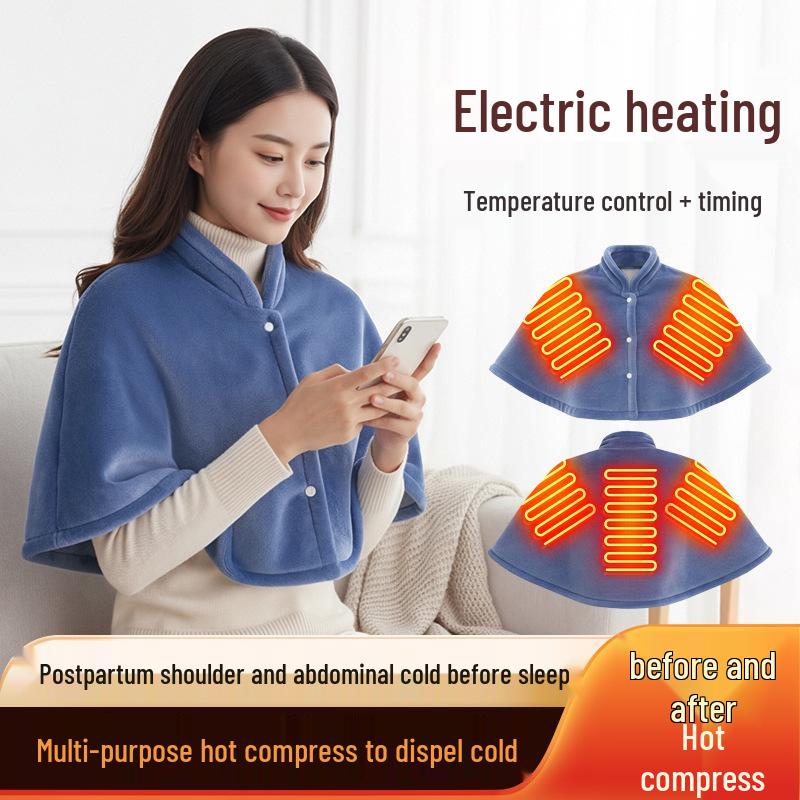 Electric Heated Shawl - Winter Warmth & Heat Therapy Blanket