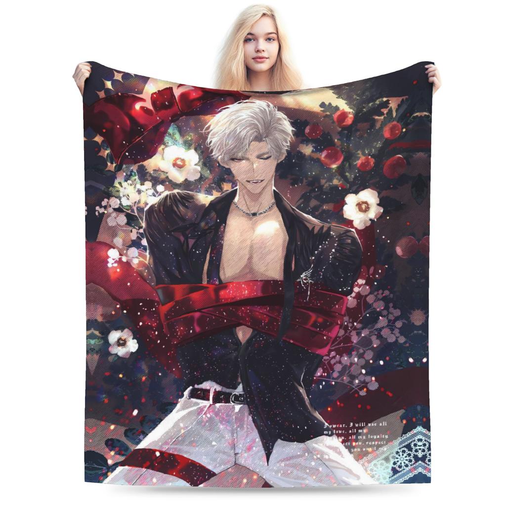 Soft Blankets Travel Love And Deepspace Sylus Bedding Throws Flannel Bedspread For Home Decor Novelty Sofa Bed Cover