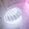 Neu Keramik Shell Perle LED Nachtlicht Streamer Fee Shell Nordic Nacht Lampe Nacht Wohnkultur Schlafzimmer Nacht