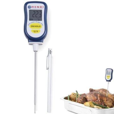 Digitales Catering-Thermometer mit 130mm Sonde von 50°C bis 350°C Hendi 271230