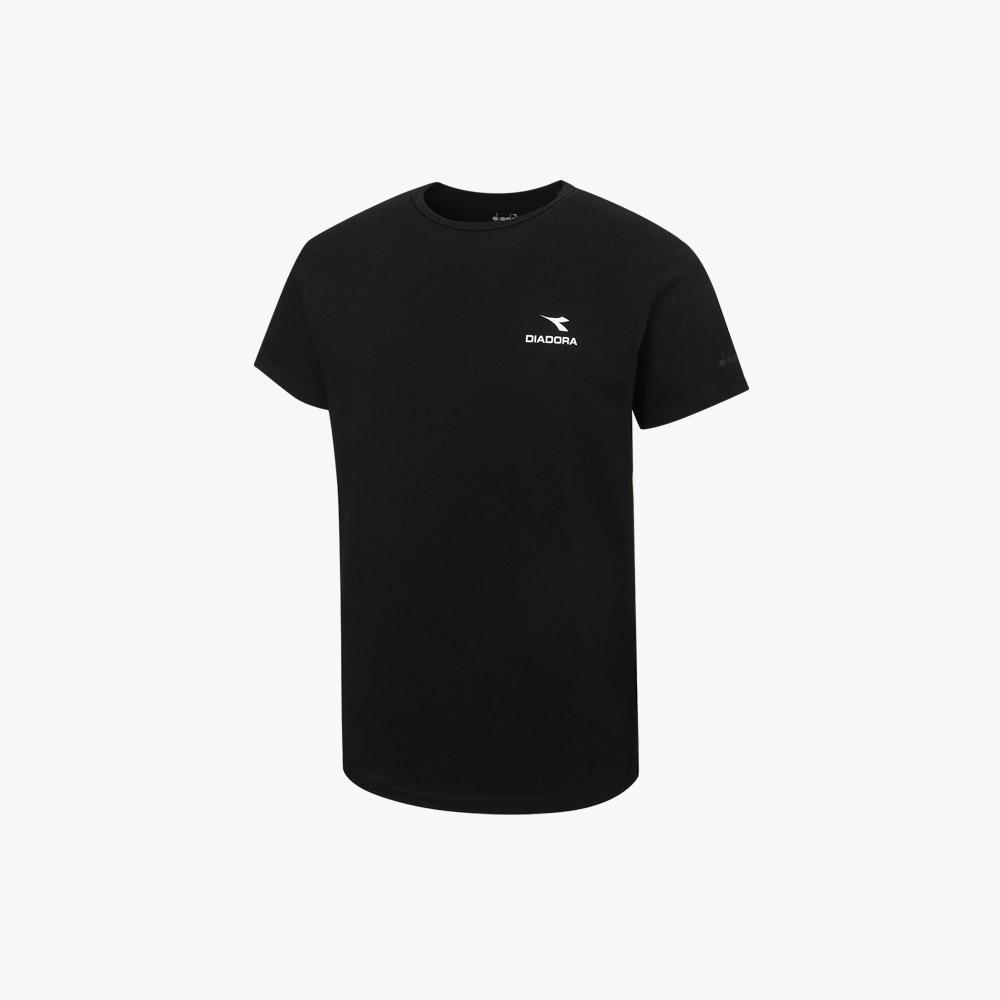 Diadora Muscle Fit Short Sleeve T-Shirt Black