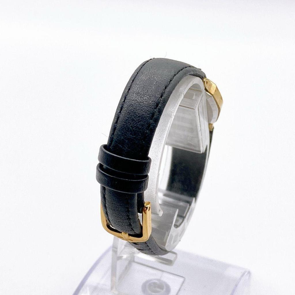 Used 405 ORIENT Ladies Watch Quartz Battery Replaced Working Gold