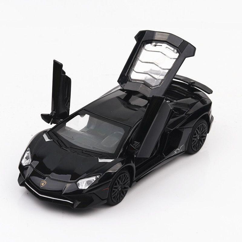 Exquisite 1/32 Diecast Lamborghini Aventador Lp740 Car Model With Sound And Light