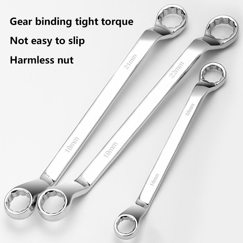 1 Pcs Box End Wrench Dual Head Double End Ring Spanner  5.5-7mm To 36-41mm