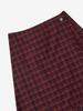 Luvm Mini Flare Skirt_Checked Fabric