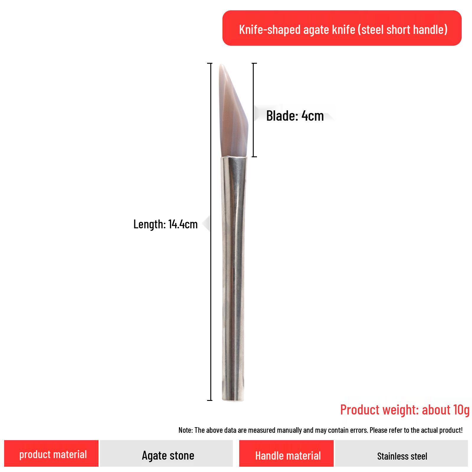 Agate Knife & Jewelry Polishing Tool - For Gold, Silver, Rings & Bracelets.