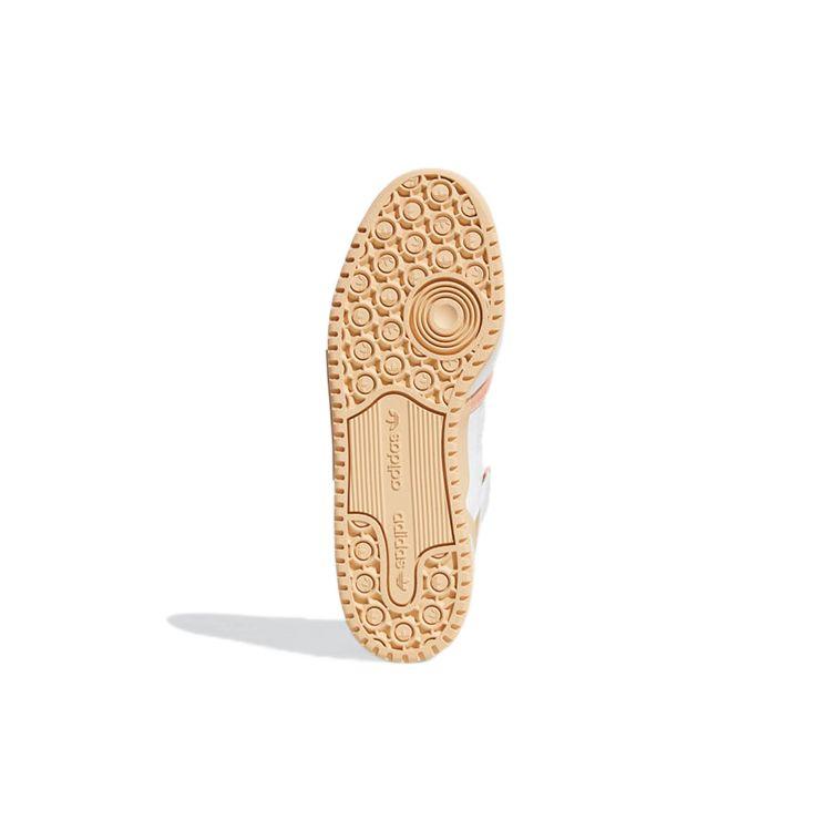 Adidas Forum Exhibit Low Cream Halo Amber Unisex Sneakers Cloud-White Cream-White GZ5389