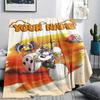 1PC Custom Name Diddl Patterned Flannel Blanket Suitable For All Seasons for Home Decor Warmth and Comfort Gifts Holiday Present