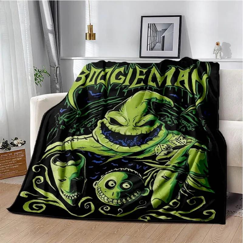 Cartoon Oogie Boogie printed Blanket picnic blanket Warm Flannel blankets Soft and comfortable blanket bed linings Birthday Gift 75x90cm