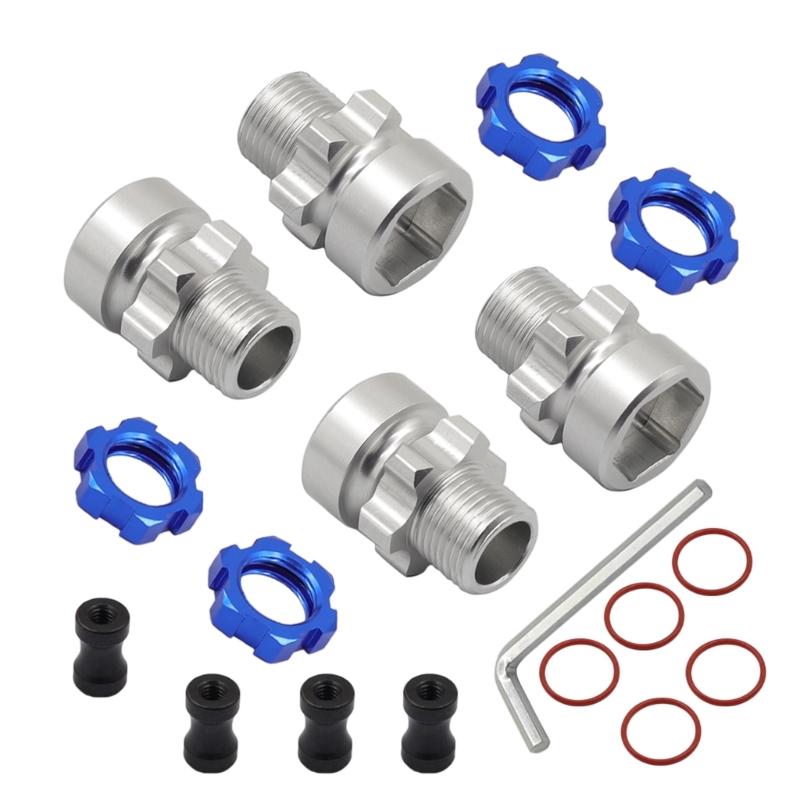 Simulated Car Metal Adapter Upgrades for 1/10 Remote Car for Truck Model Car Control Hub Upgrades 17mm Hub