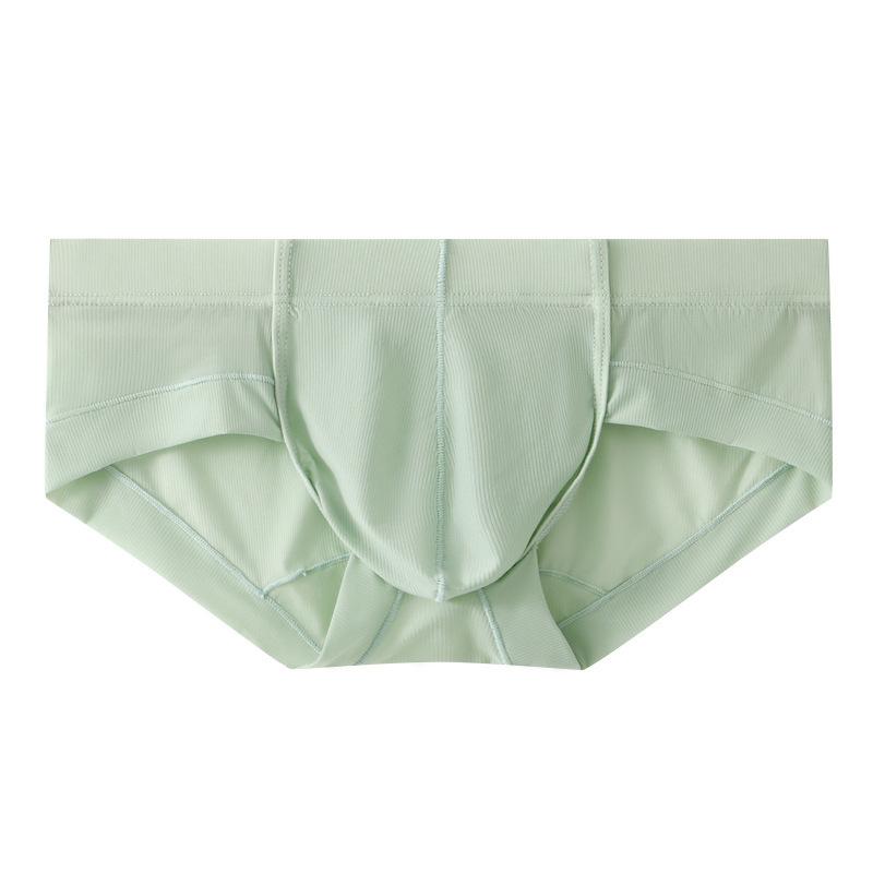 Herren Frühling und Sommer Eis Seide U-förmige große Tasche Niedrig geschnittene Slips