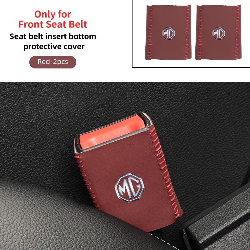 Auto Seatbelt Buckle Cover Car Accessories For MG Morris Garages 6 3 5 7 TF ZR ZS HS GS GT Hector RX5 RX8 350 550 Gundam