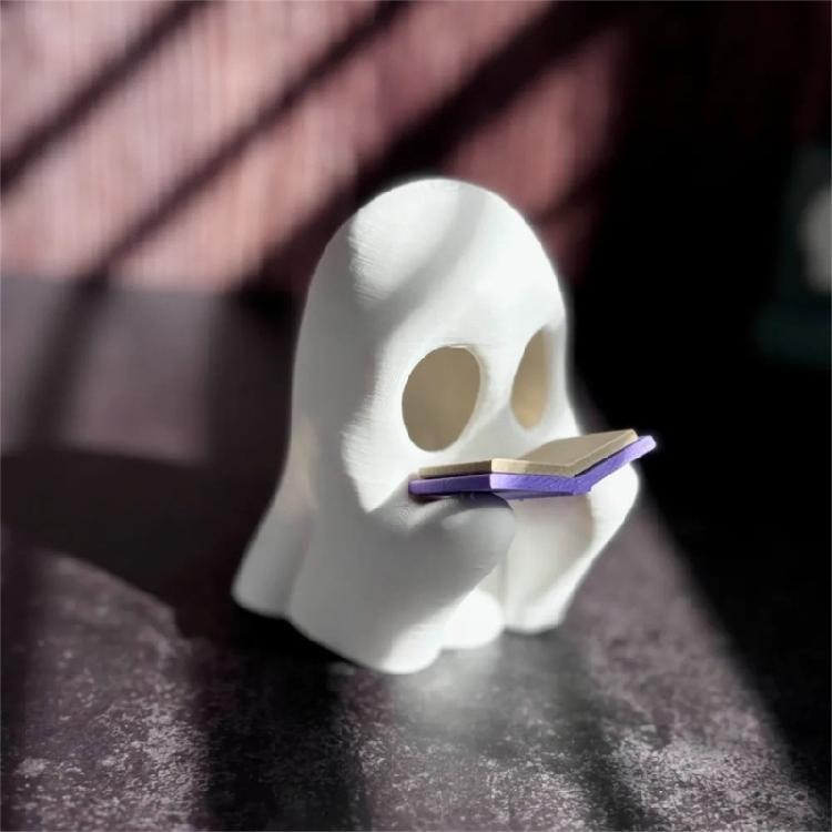 Light Up Halloween Ghosty Decors,Decorative Ghosty Figurines LED Ghosty Decors Halloween Party Decorations for Shelf
