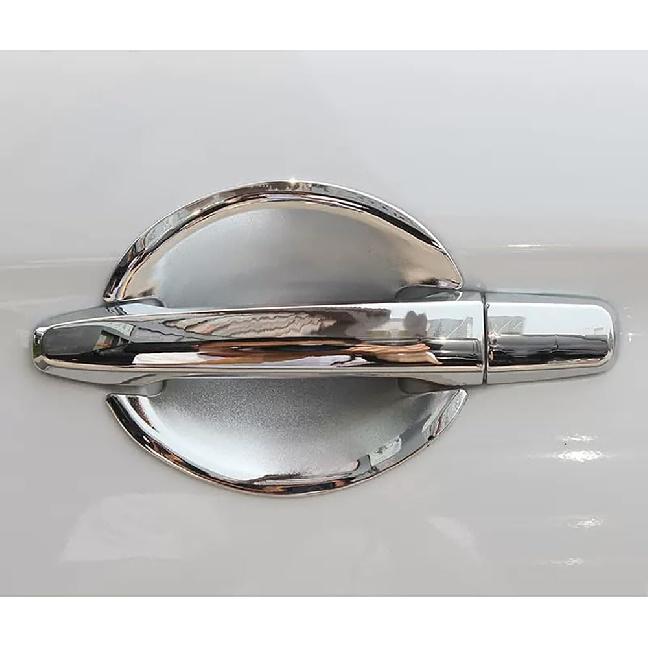 Chrome Exterior Door Handle Cover Trim and Door Bowl Cap for Mitsubishi Outlander 2007-2020 Lancer 2008-2017 RVR ASX Outlander Sport 2011-2021