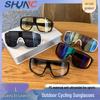Large Frame Windproof Cycling Goggles: Unisex Day & Night Dual-Use Sports Sunglasses