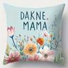 Home Decor Floral DANKE MAMA Cushion for Mom Pattern Cushion Cover Suitable for Sofa Bedroom Car Pillow Cover