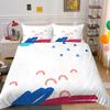 Simple Wind Quilt Cover Pillowcase Two Or Three-Piece Set Painted Series Digital Printing Polyester
