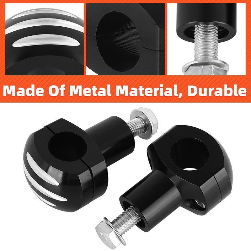 Motorcycle 25MM 1" Handlebar Clamp  Riser Adjustable Rise Bar Mount Universal Kit For Harley Dyna Softail Touring Sportster