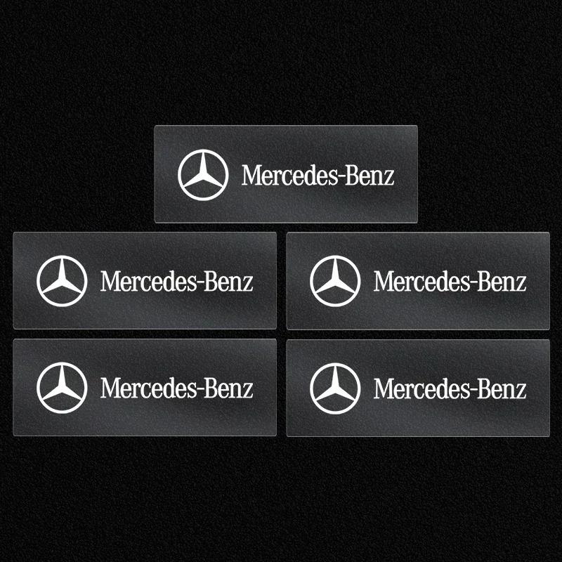 Adesivos de Decoração Exterior para Carro com Logo para Para-lama Lateral da Carroceria Janela da Porta Porta-malas Para Mercedes Benz AMG W204 W211 W212 W166 W117 W176