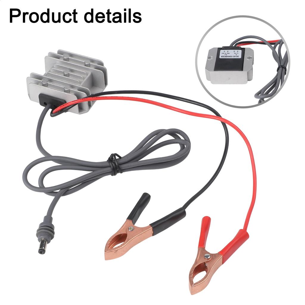 Challenging Environments 12V To 30V Adapter DC Voltage Converter Robust Aluminum Housing Smart Protection Features