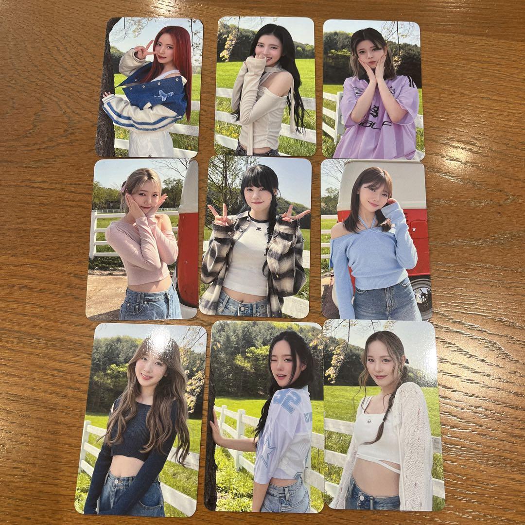 

[USED] NiziU Funmi Venue Limited Trading Card 9 Cards Complete