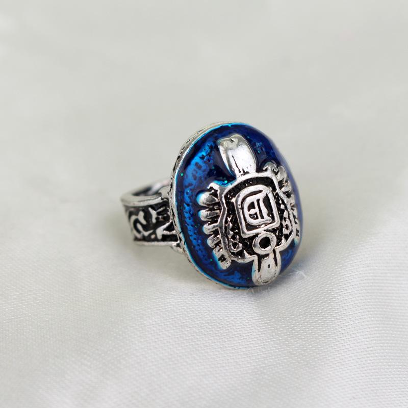 Europäischer & Amerikanischer Schmuck Vampire Diaries Anti-Sonnenlicht Ring mit Damon & Stefan Design