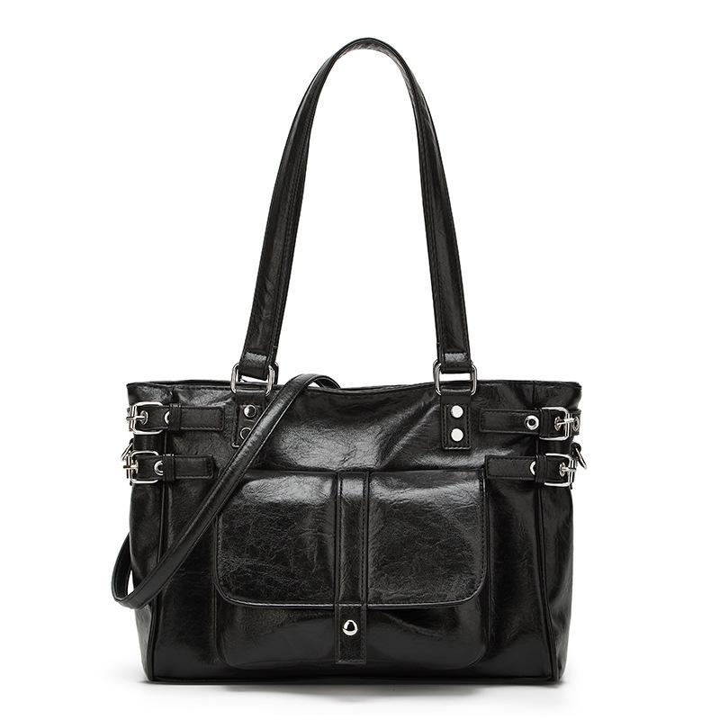 Ladies Sophisticated Large Capacity Tote Bag, Stylish and Versatile Crossbody Bag