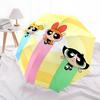 1pc Powerpuff Umbrella, Sun Protection, And UV Shielding. It Has Eight Sturdy Ribs for Outdoor Use And Perfect As a Holiday Gift