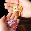 Chinese Style Lion Dance Embroidered Pendant Awakened Lion Hanging Decoration  Cultural Gift