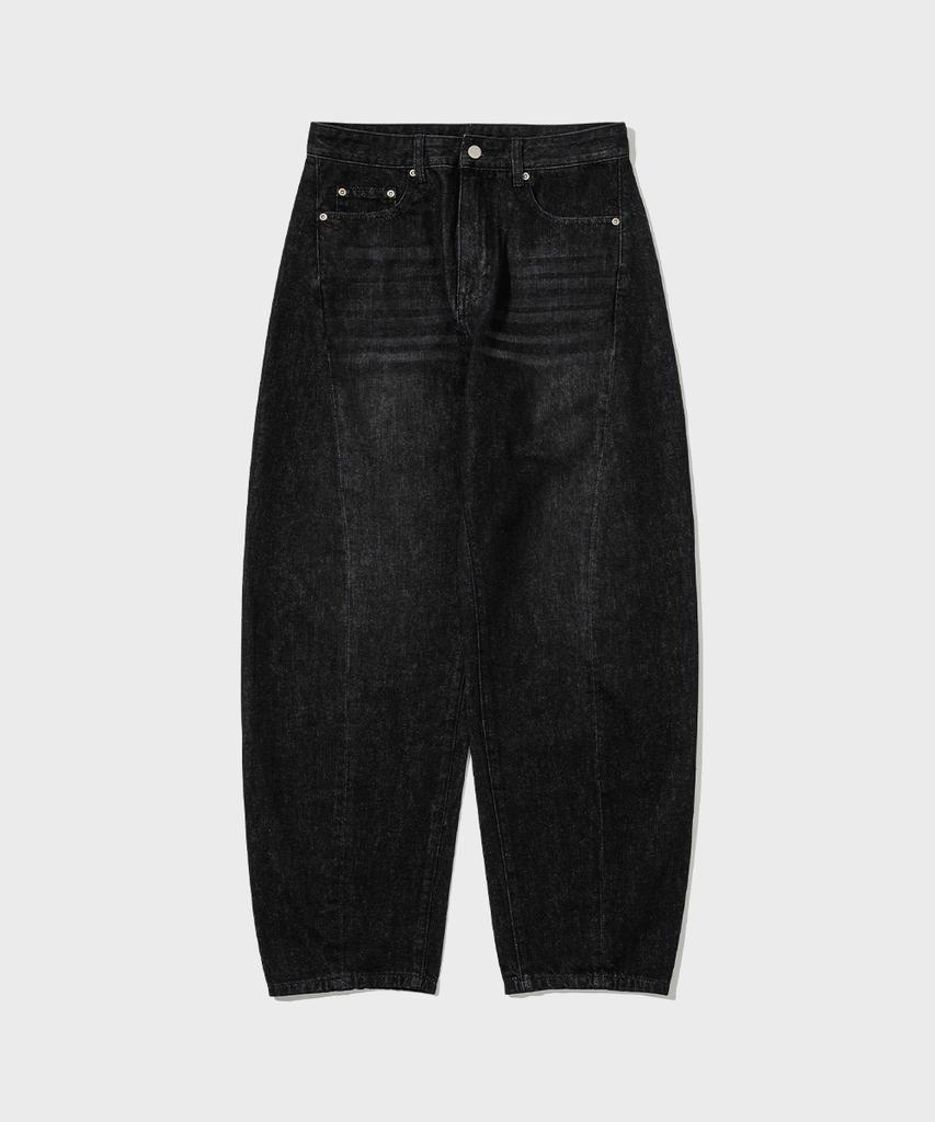 Intempo Mood Curved Wide Denim Pants_Indigo