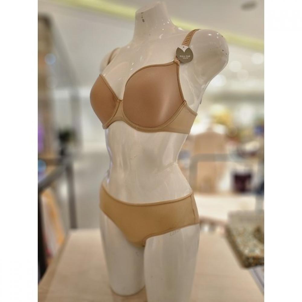 BARBARA 3d Pad Full Cup Bra Basic Triangle Panty Set  Gbr7454gpt7454sk 