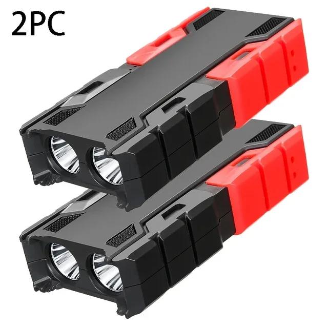 Dual Core High-intensity Flashlight Portable High-Power Multifunctional Emergency Lighting Emergency Mobile Power Bank Lamp