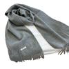 Unisex Wool Tassel Scarf: Solid Color, Soft and Warm for Autumn/Winter—Enhances Skin Radiance