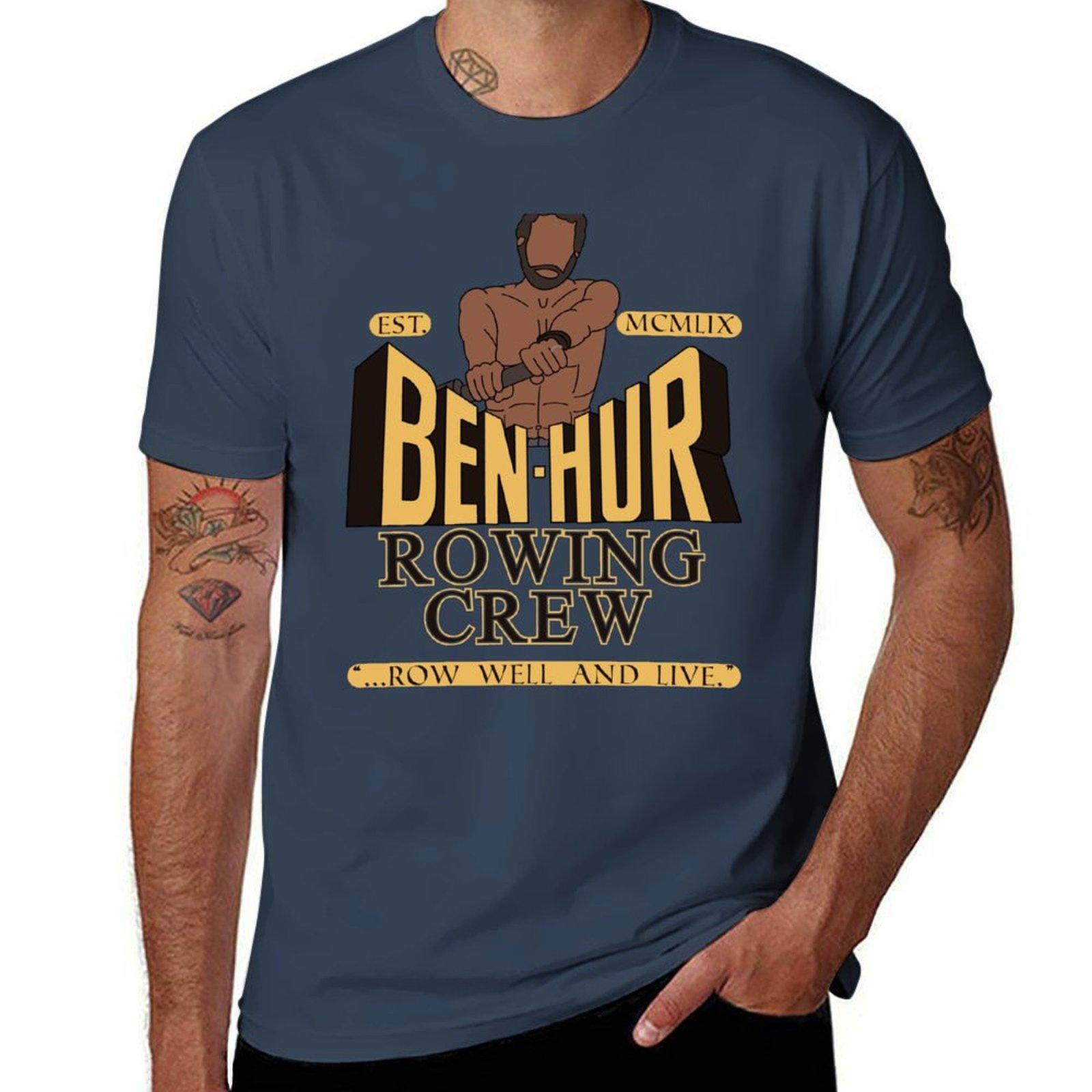 

Ben Hur rowing team. T-Shirt vintage t shirts new edition hippie clothes mens graphic t-shirts hip hop S