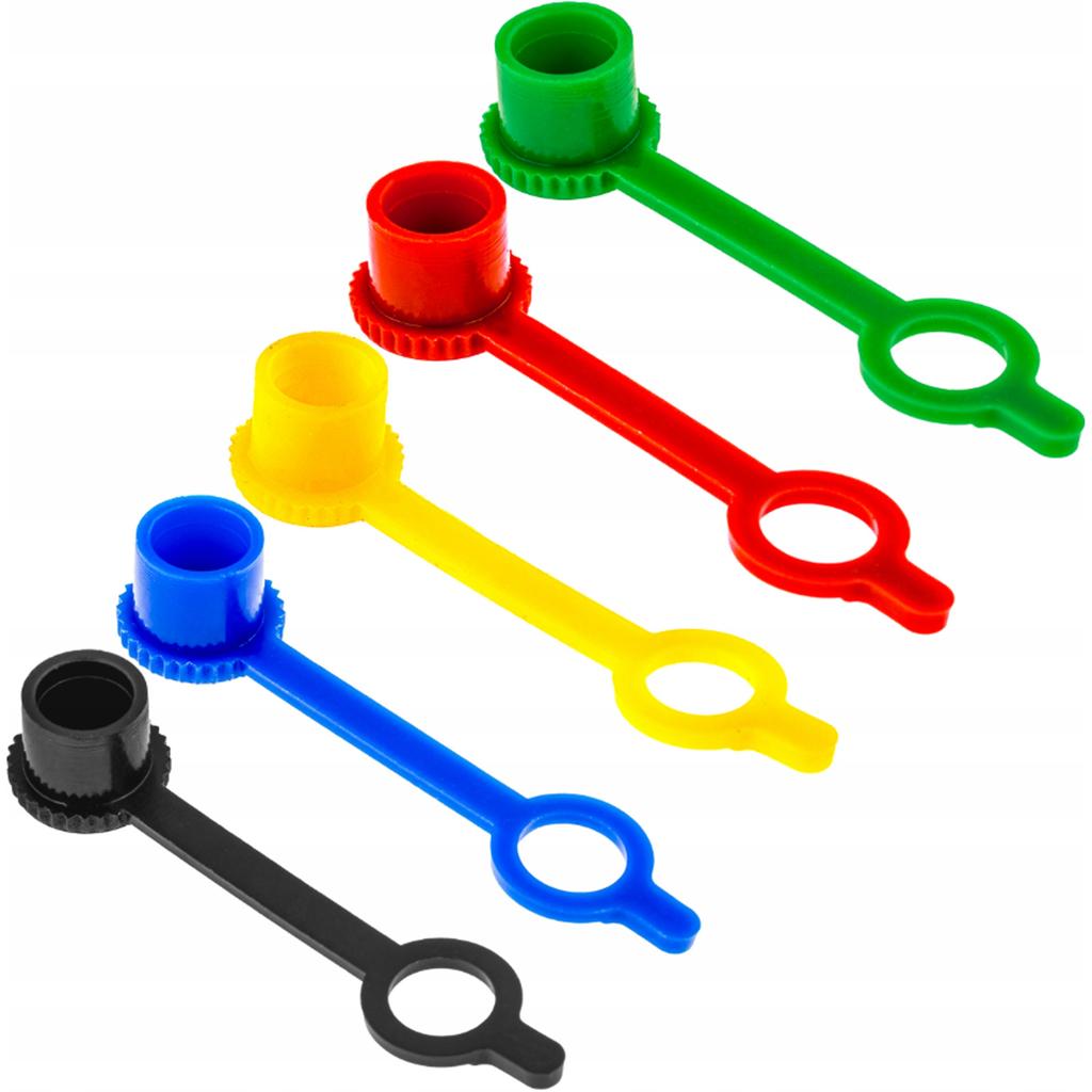 Grease Nipple Covers For Grease Guns 6 Mm Falon-Tech 50 Pcs. Different Colors